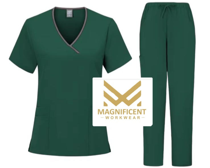 Mags™ Tapped Scrub Set – Female’s Top + Pants