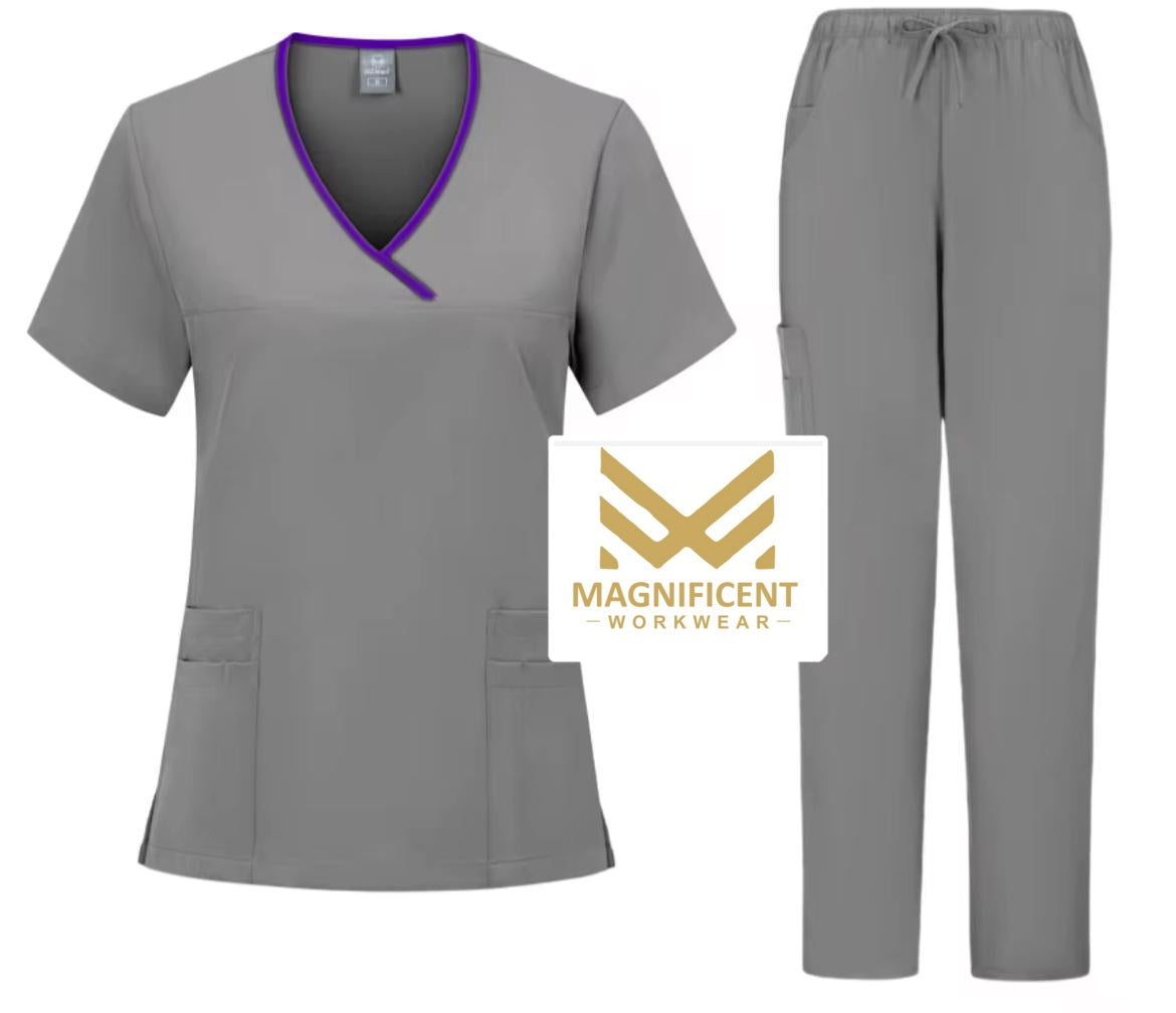 Mags™ Tapped Scrub Set – Female’s Top + Pants