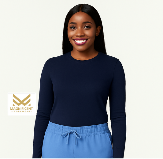 Mags™ Ultrasoft 100% Cotton Long-Sleeve Tee