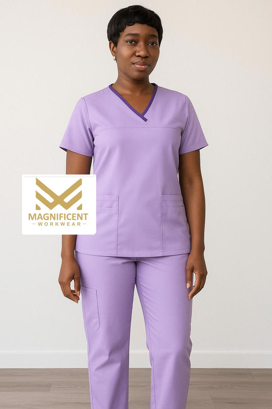 Mags™ Tapped Scrub Set – Female’s  Top + Pants