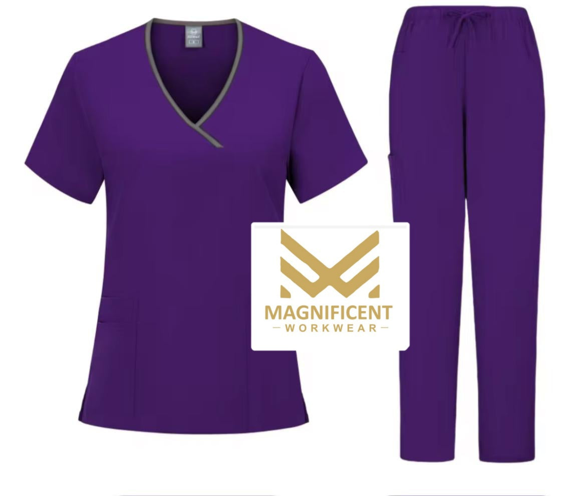 Mags™ Tapped Scrub Set – Female’s  Top + Pants